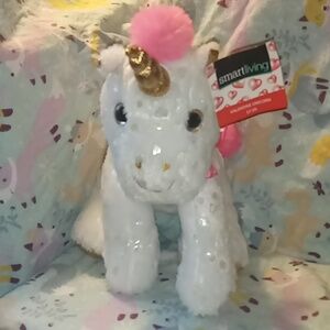 Hug&Luv NWT stuffed unicorn toy